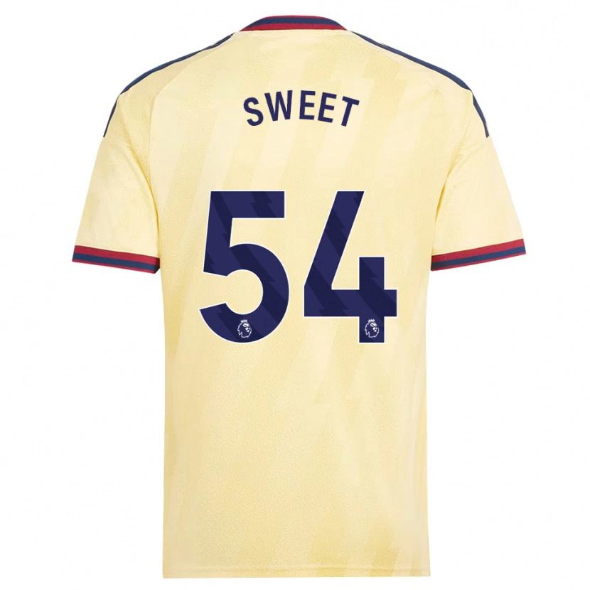 Danxen Uomo Maglia Will Sweet #54 Giallo Chiaro Blu Notte Kit Gara Third 2026/27 Maglietta