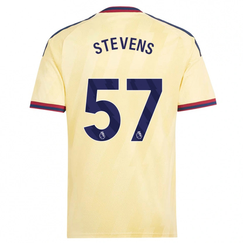 Danxen Uomo Maglia Archie Stevens #57 Giallo Chiaro Blu Notte Kit Gara Third 2026/27 Maglietta