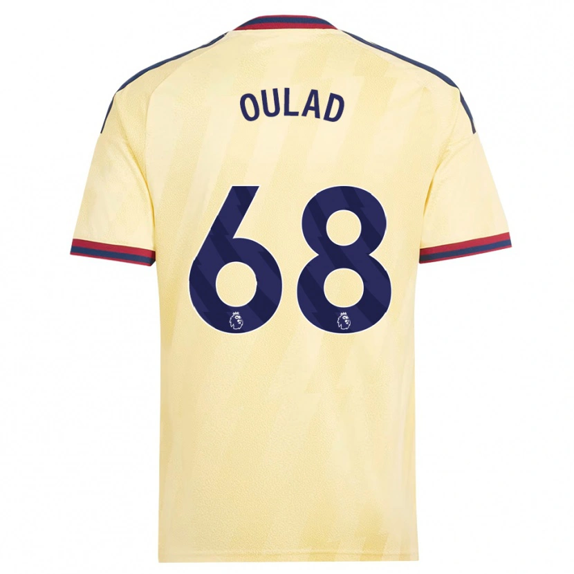 Danxen Uomo Maglia Salah-Eddine Oulad M'hand #68 Giallo Chiaro Blu Notte Kit Gara Third 2026/27 Maglietta