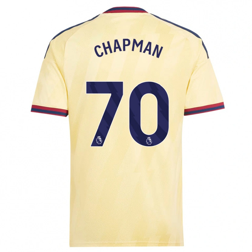 Danxen Uomo Maglia Samuel Chapman #70 Giallo Chiaro Blu Notte Kit Gara Third 2026/27 Maglietta