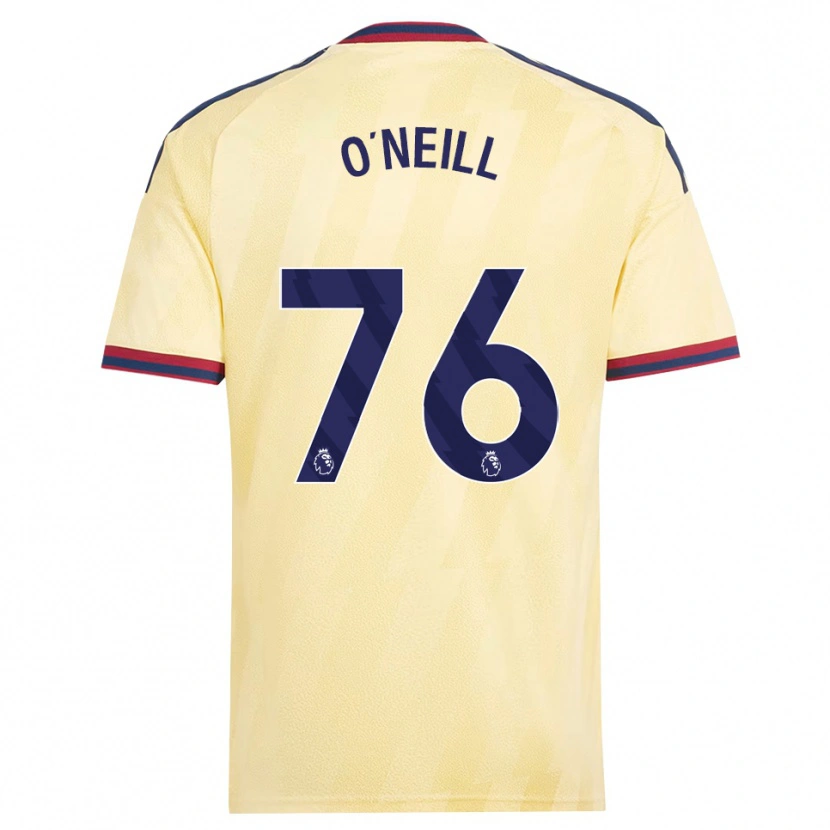 Danxen Uomo Maglia Ceadach O'neill #76 Giallo Chiaro Blu Notte Kit Gara Third 2026/27 Maglietta