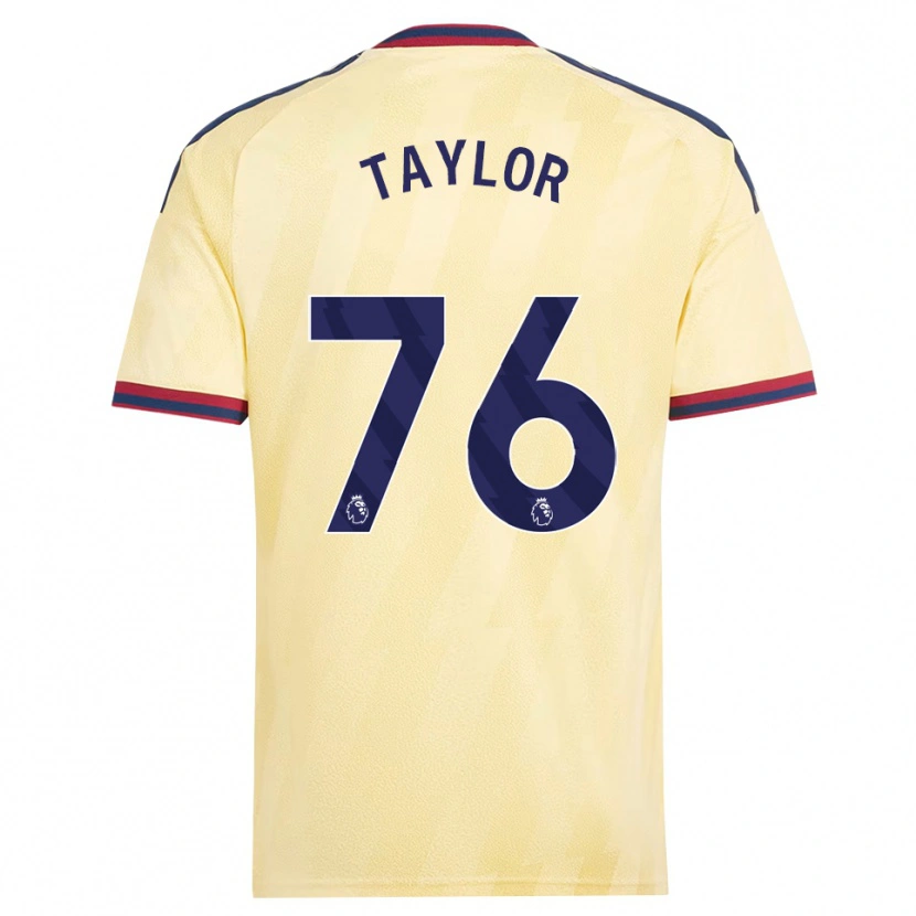Danxen Uomo Maglia Kido Taylor Hart #76 Giallo Chiaro Blu Notte Kit Gara Third 2026/27 Maglietta