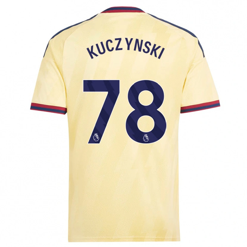 Danxen Uomo Maglia Max Kuczynski #78 Giallo Chiaro Blu Notte Kit Gara Third 2026/27 Maglietta