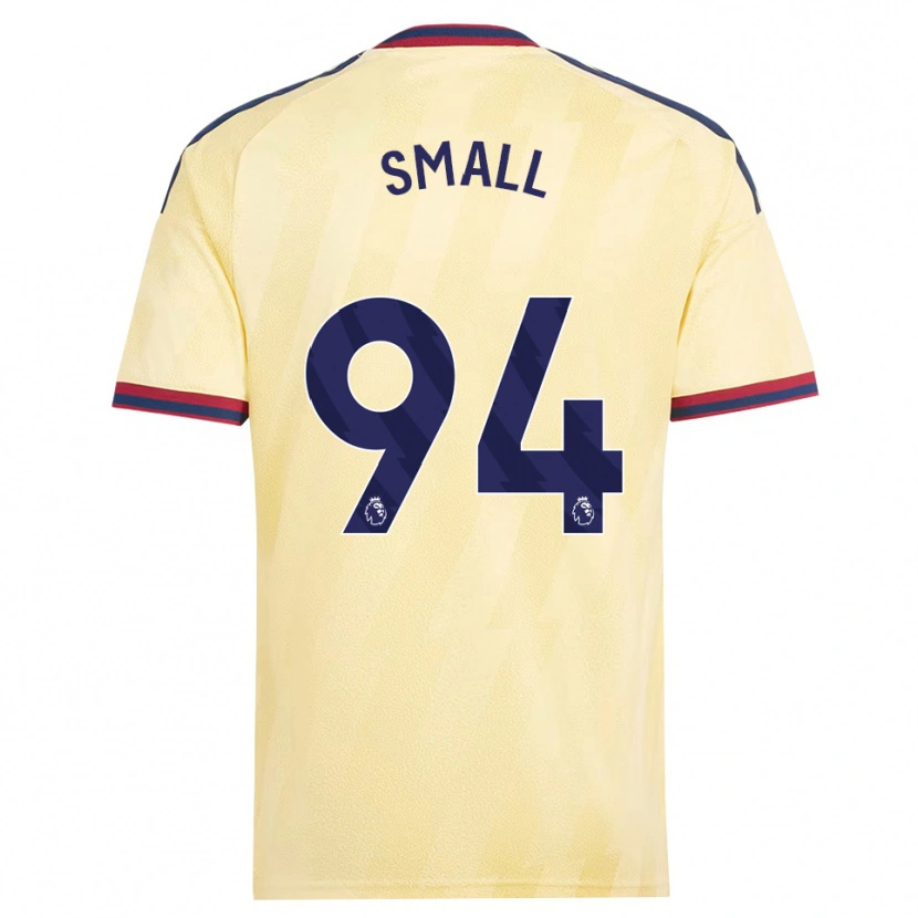 Danxen Uomo Maglia Coby Small #94 Giallo Chiaro Blu Notte Kit Gara Third 2026/27 Maglietta