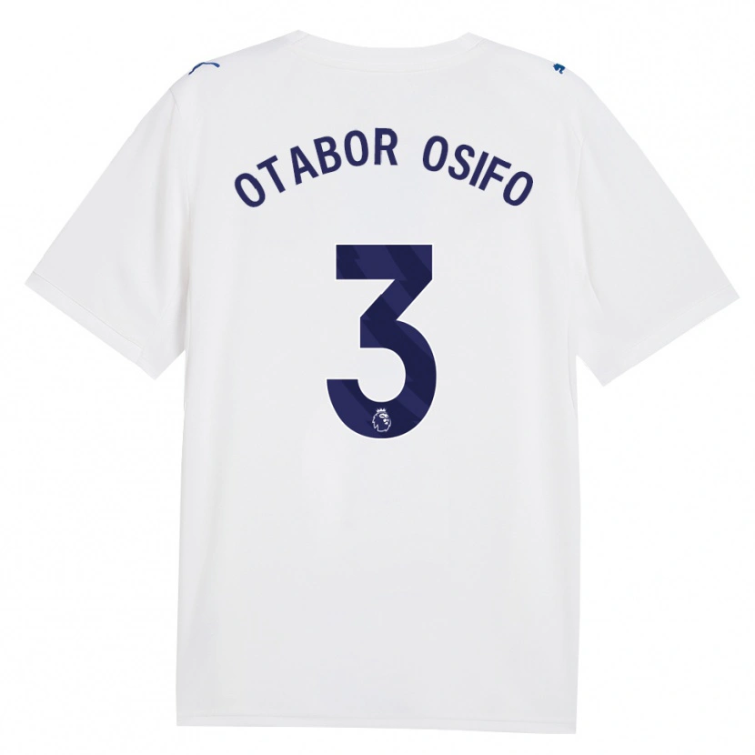 Danxen Uomo Maglia Prince Otabor Osifo #3 Blu Scuro Bianco Kit Gara Third 2026/27 Maglietta