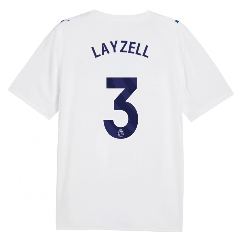 Danxen Uomo Maglia Naomi Layzell #3 Blu Scuro Bianco Kit Gara Third 2026/27 Maglietta