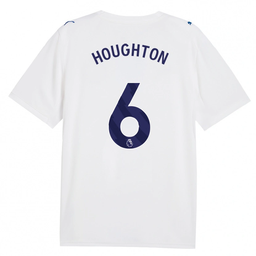 Danxen Uomo Maglia Steph Houghton #6 Blu Scuro Bianco Kit Gara Third 2026/27 Maglietta