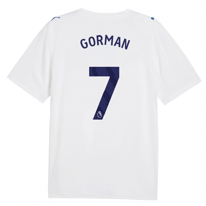 Danxen Uomo Maglia Finlay Gorman #7 Blu Scuro Bianco Kit Gara Third 2026/27 Maglietta
