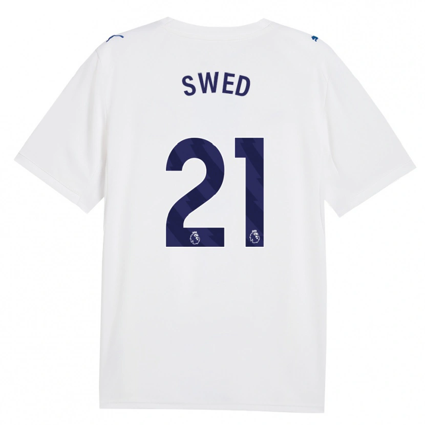 Danxen Uomo Maglia Hamza Swed #21 Blu Scuro Bianco Kit Gara Third 2026/27 Maglietta