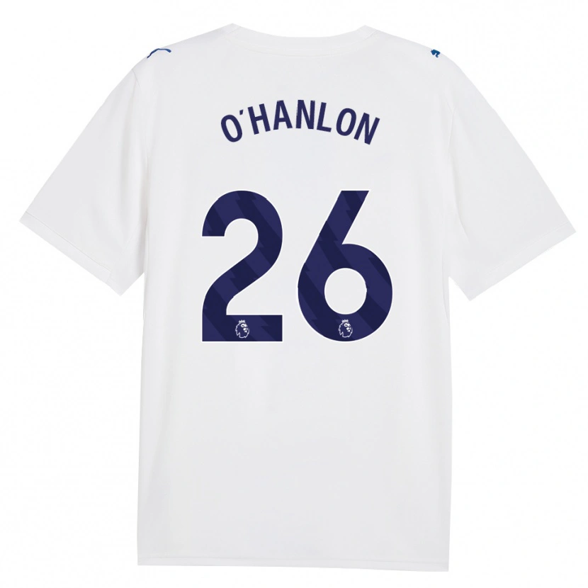 Danxen Uomo Maglia Tara O'hanlon #26 Blu Scuro Bianco Kit Gara Third 2026/27 Maglietta