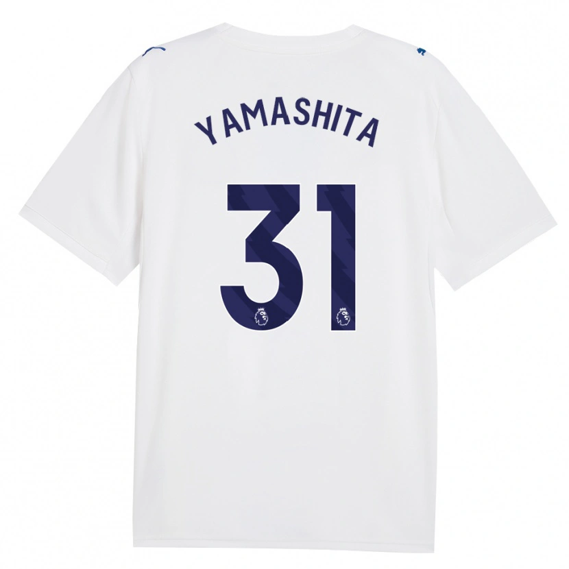 Danxen Uomo Maglia Ayaka Yamashita #31 Blu Scuro Bianco Kit Gara Third 2026/27 Maglietta