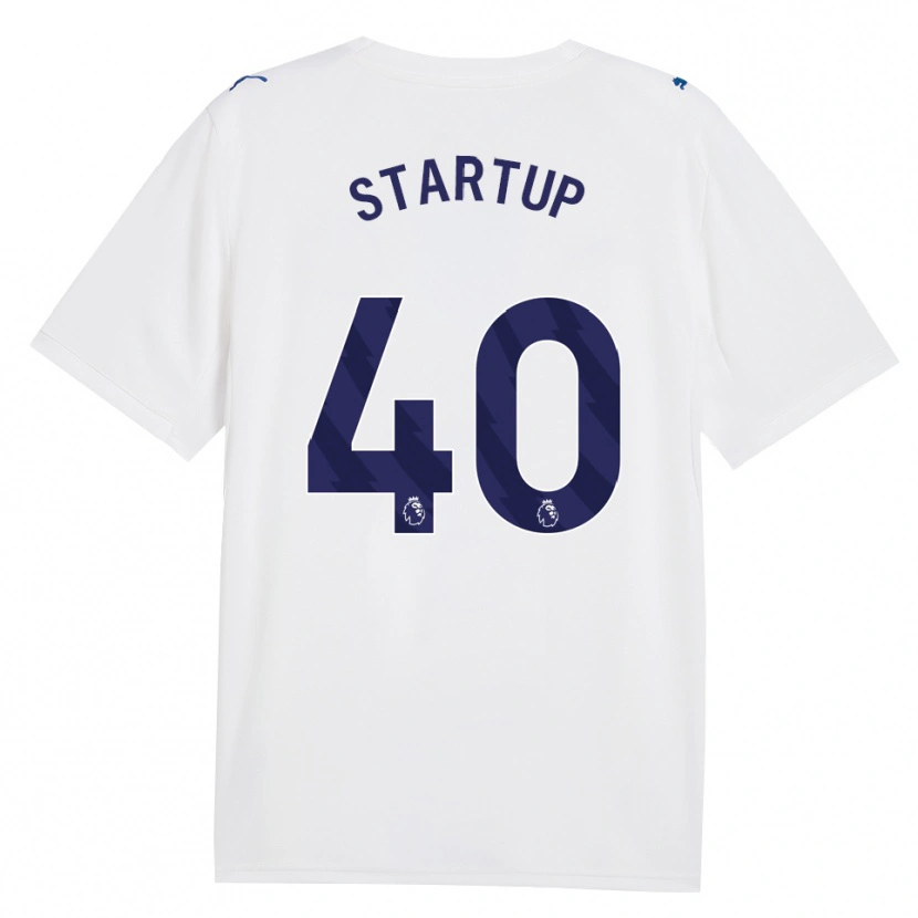 Danxen Uomo Maglia Katie Startup #40 Blu Scuro Bianco Kit Gara Third 2026/27 Maglietta