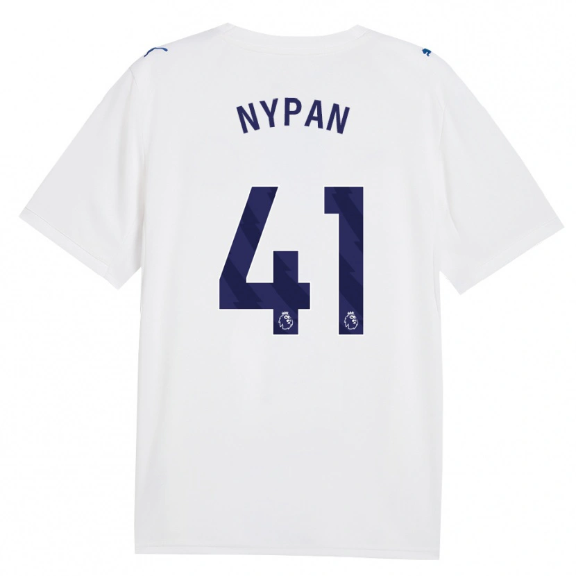 Danxen Uomo Maglia Sverre Nypan #41 Blu Scuro Bianco Kit Gara Third 2026/27 Maglietta