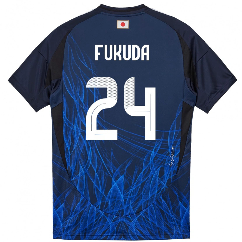 Danxen Bambino Maglia Giappone Shio Fukuda #24 Blu Scuro Kit Gara Home 24-26 Maglietta
