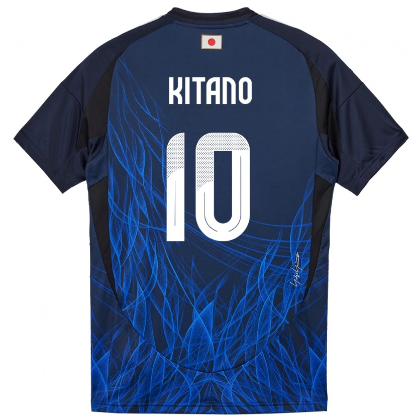 Danxen Bambino Maglia Giappone Sota Kitano #10 Blu Scuro Kit Gara Home 24-26 Maglietta