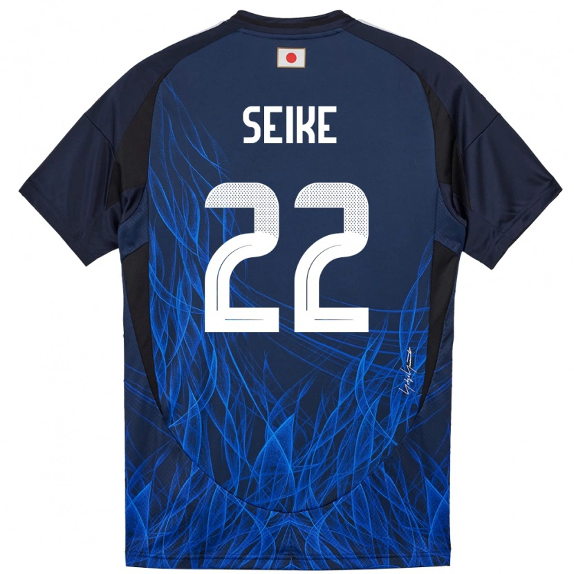 Danxen Bambino Maglia Giappone Kiko Seike #22 Blu Scuro Kit Gara Home 24-26 Maglietta
