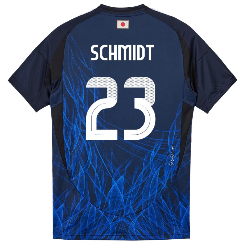 Danxen Bambino Maglia Giappone Daniel Schmidt #23 Blu Scuro Kit Gara Home 24-26 Maglietta