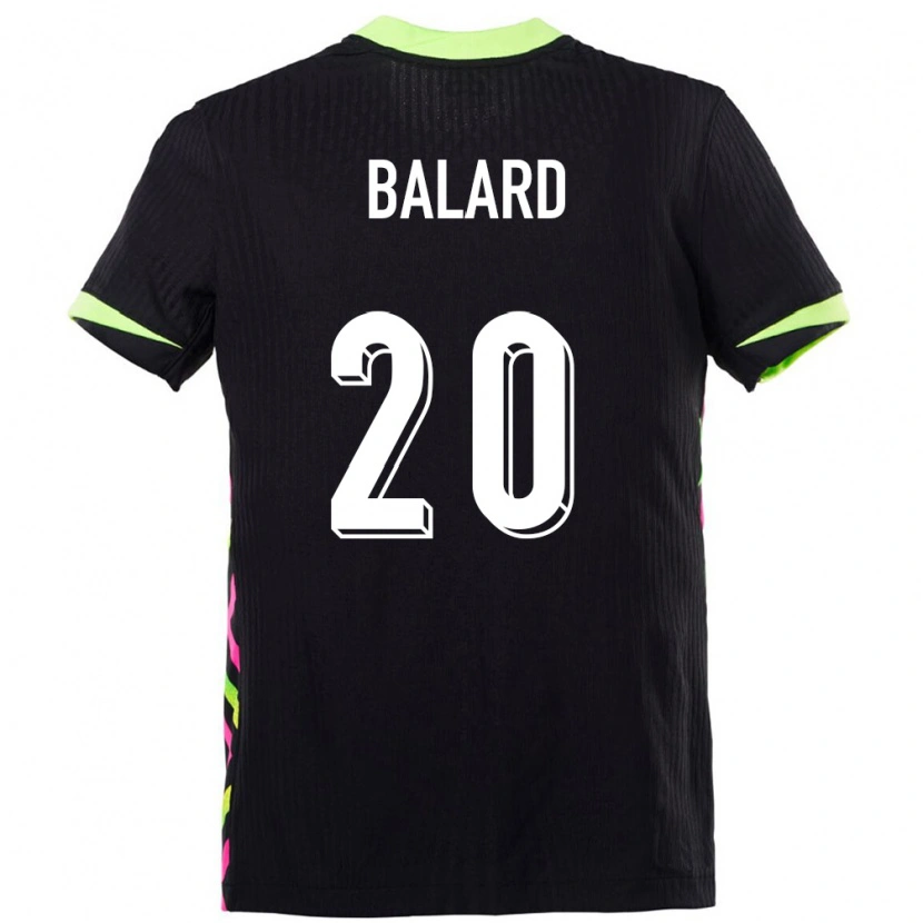 Danxen Bambino Maglia Australia Max Balard #20 Blu Scuro Kit Gara Away 24-26 Maglietta
