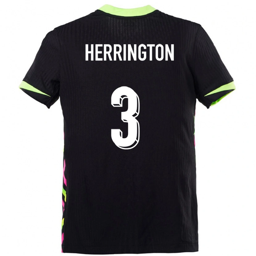 Danxen Bambino Maglia Australia Lucas Herrington #3 Blu Scuro Kit Gara Away 24-26 Maglietta