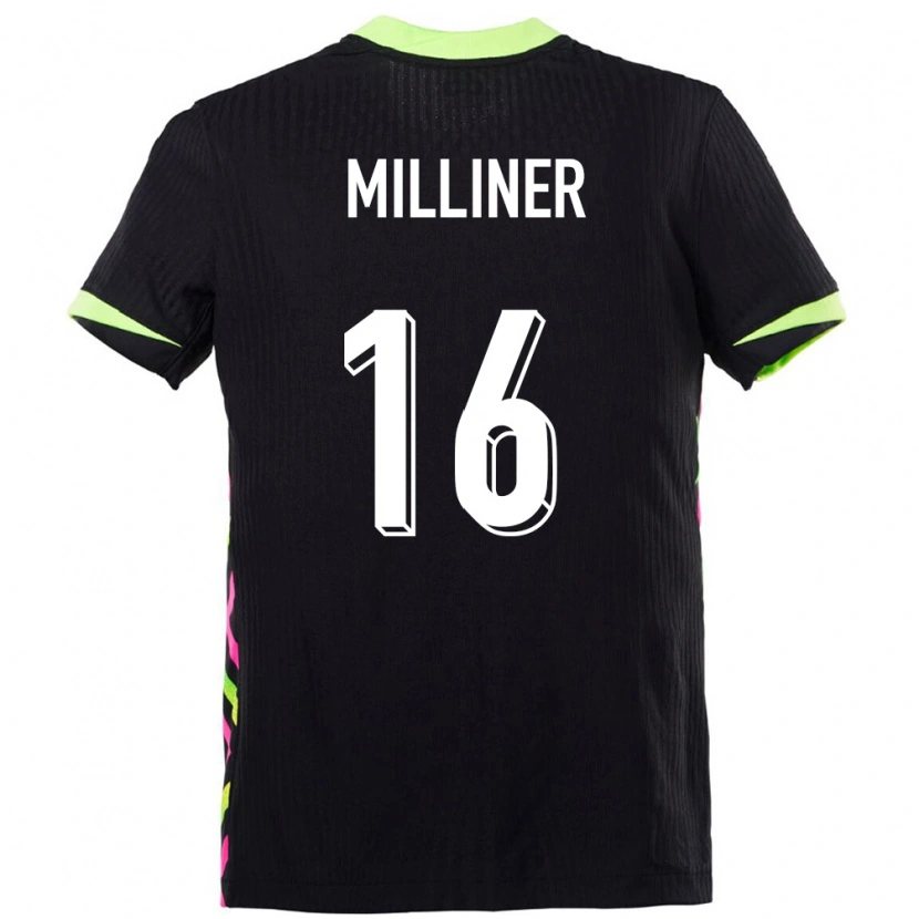 Danxen Bambino Maglia Australia Miles Milliner #16 Blu Scuro Kit Gara Away 24-26 Maglietta