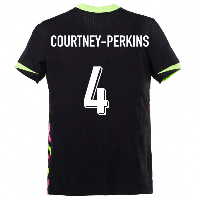 Danxen Bambino Maglia Australia Jordan Courtney Perkins #4 Blu Scuro Kit Gara Away 24-26 Maglietta