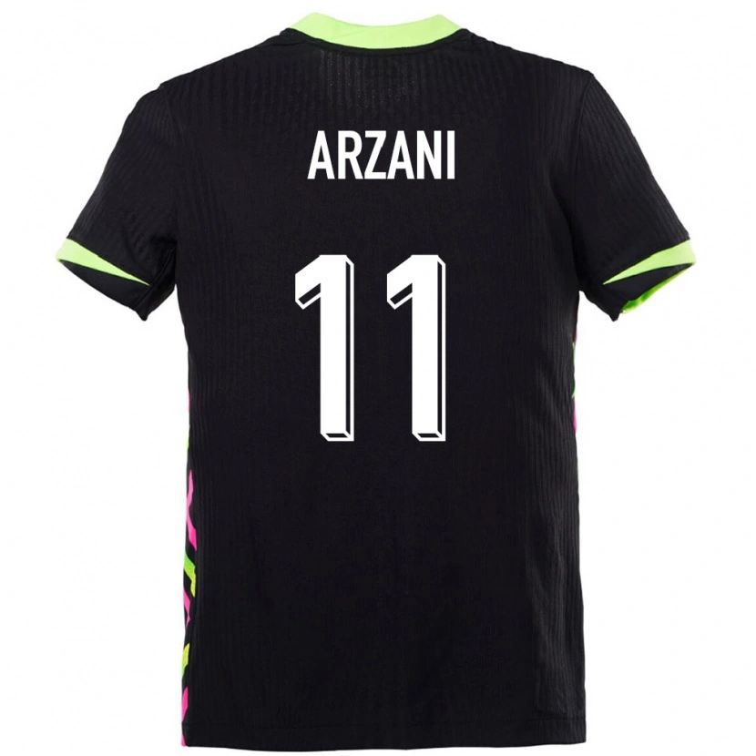 Danxen Bambino Maglia Australia Daniel Arzani #11 Blu Scuro Kit Gara Away 24-26 Maglietta