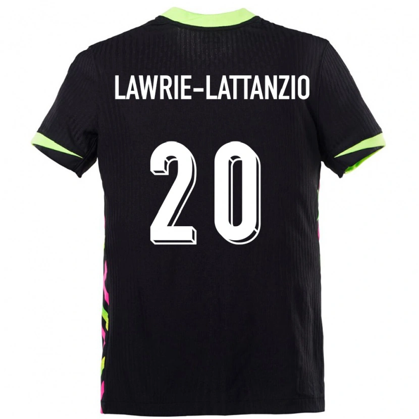 Danxen Bambino Maglia Australia Luis Lawrie Lattanzio #20 Blu Scuro Kit Gara Away 24-26 Maglietta