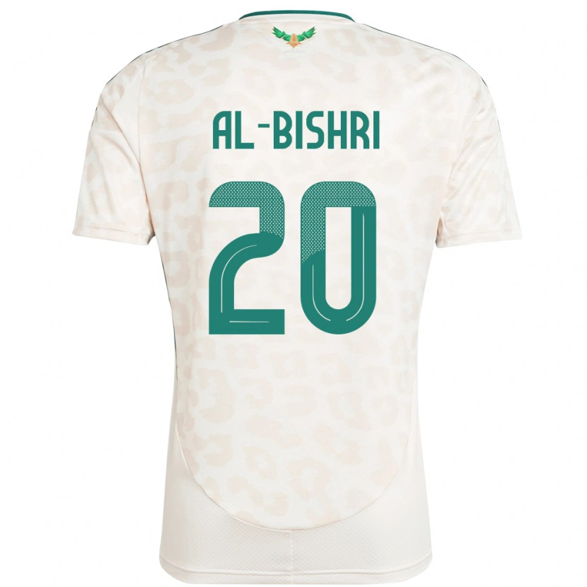 Danxen Bambino Maglia Arabia Saudita Nawaf Al-Bishri #20 Bianco Kit Gara Away 24-26 Maglietta