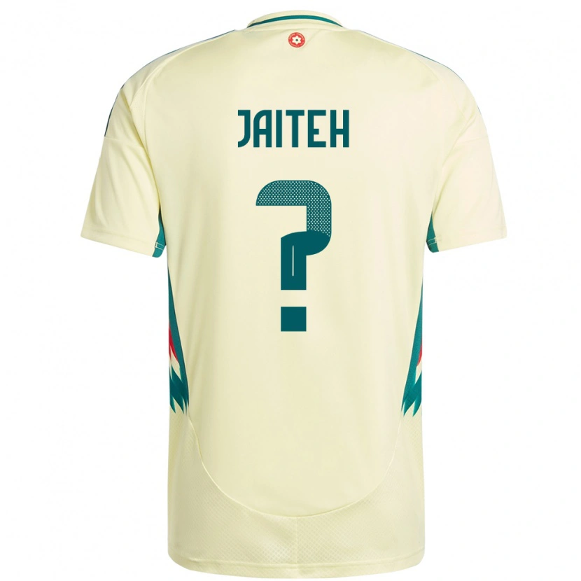Danxen Bambino Maglia Galles Dembo Jaiteh #0 Beige Giallo Kit Gara Away 24-26 Maglietta