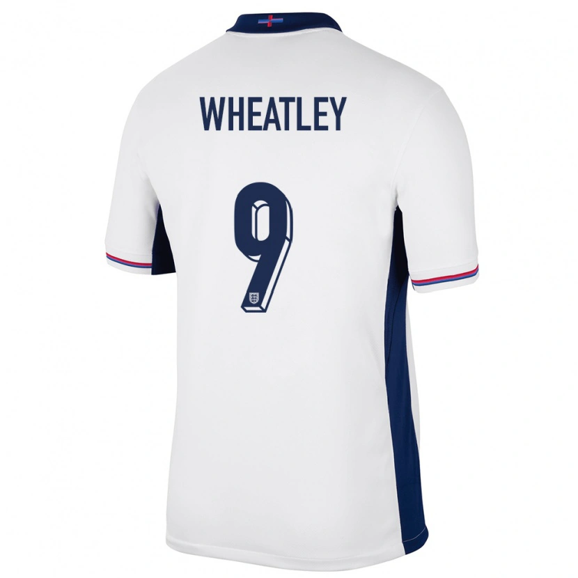 Danxen Uomo Maglia Inghilterra Ethan Wheatley #9 Bianco Kit Gara Home 24-26 Maglietta