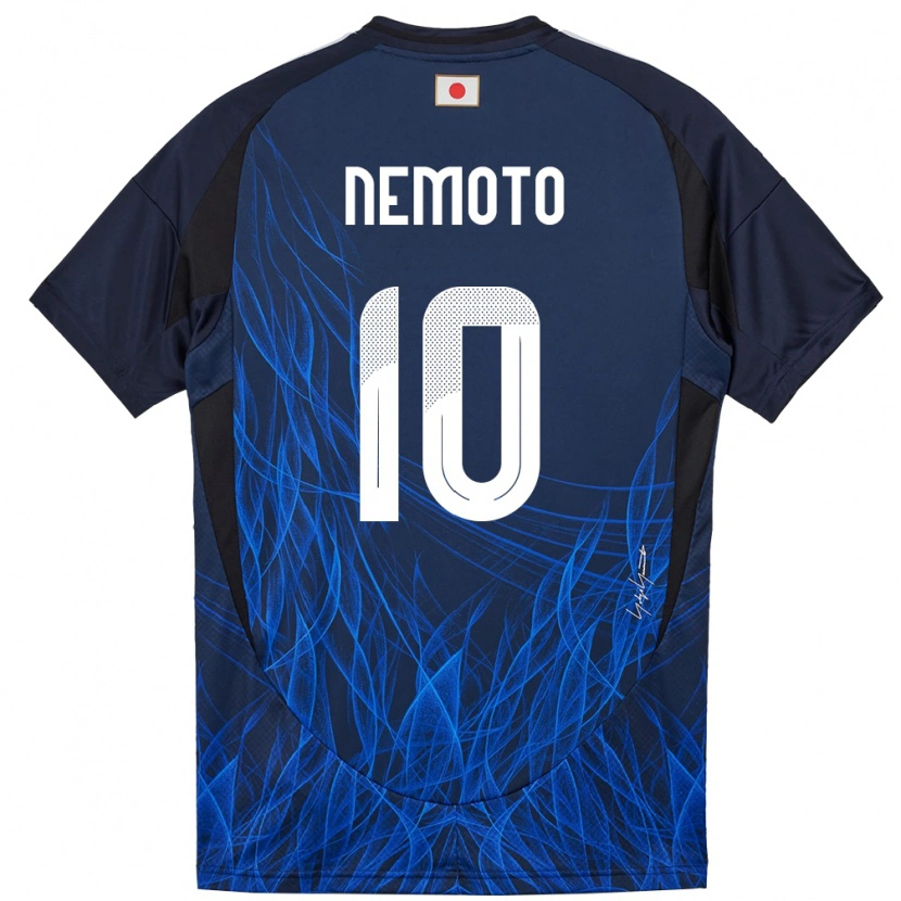 Danxen Uomo Maglia Giappone Kotaro Nemoto #10 Blu Scuro Kit Gara Home 24-26 Maglietta