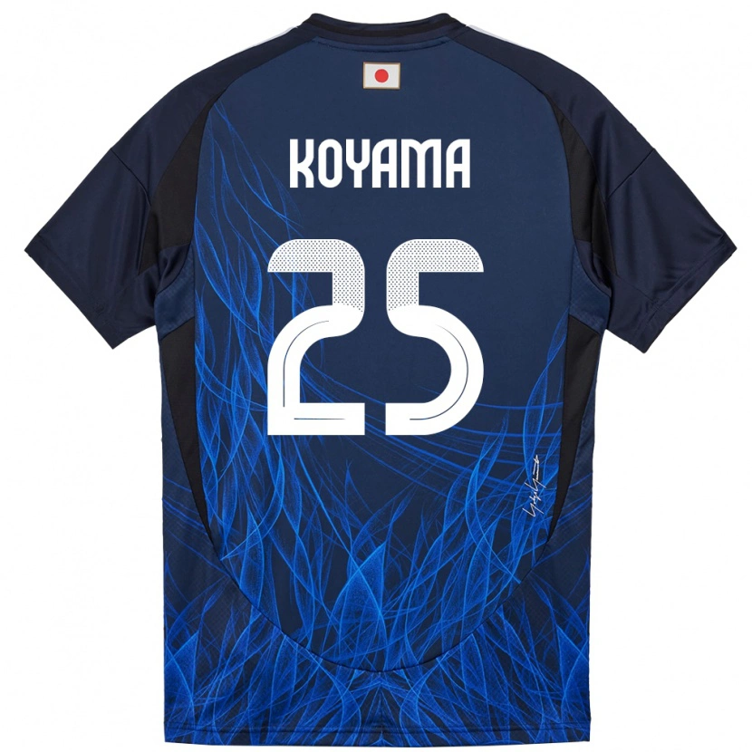 Danxen Uomo Maglia Giappone Shinomi Koyama #25 Blu Scuro Kit Gara Home 24-26 Maglietta