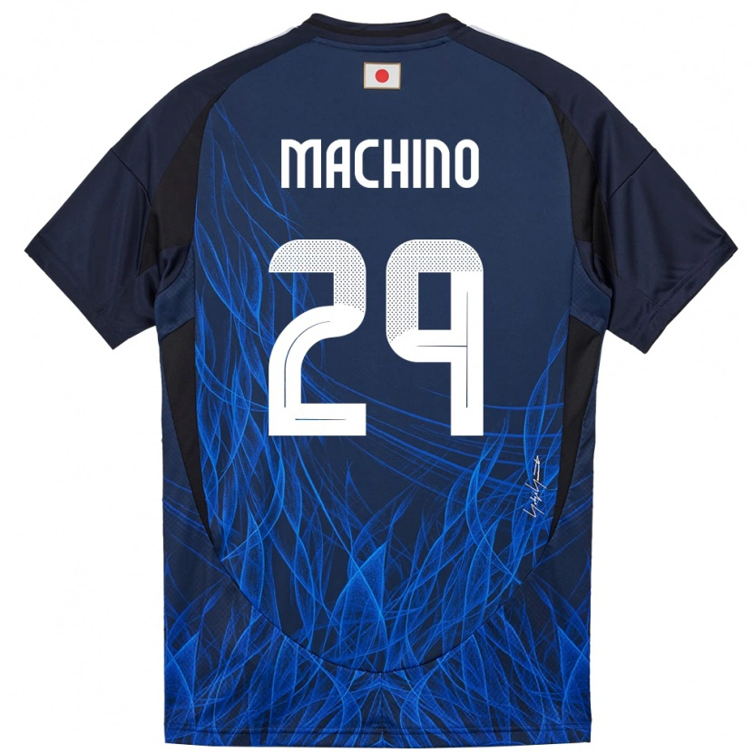 Danxen Uomo Maglia Giappone Shuto Machino #29 Blu Scuro Kit Gara Home 24-26 Maglietta