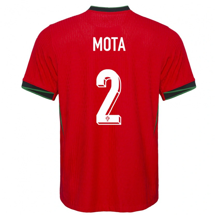 Danxen Uomo Maglia Portogallo Rafael Mota #2 Rosso Kit Gara Home 24-26 Maglietta