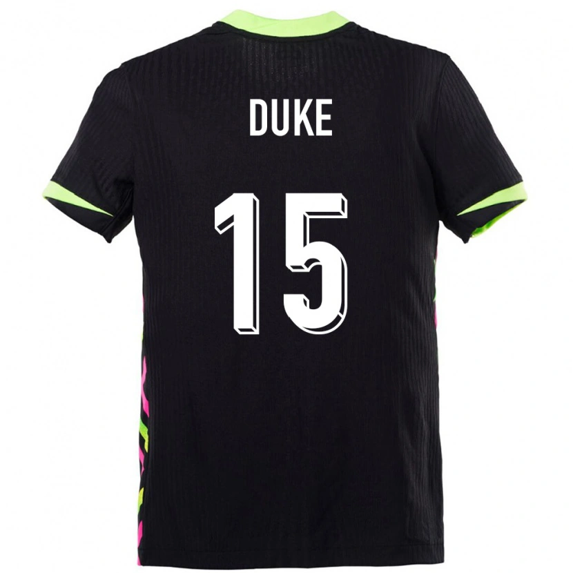 Danxen Uomo Maglia Australia Mitchell Duke #15 Blu Scuro Kit Gara Away 24-26 Maglietta