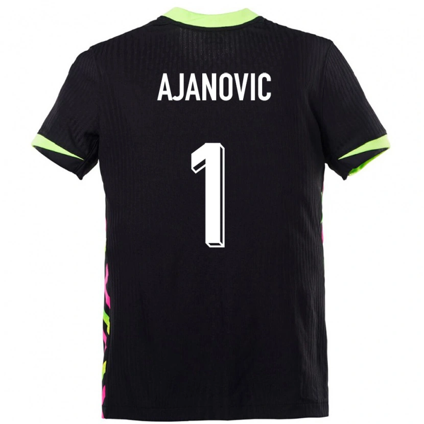 Danxen Uomo Maglia Australia Jai Ajanovic #1 Blu Scuro Kit Gara Away 24-26 Maglietta