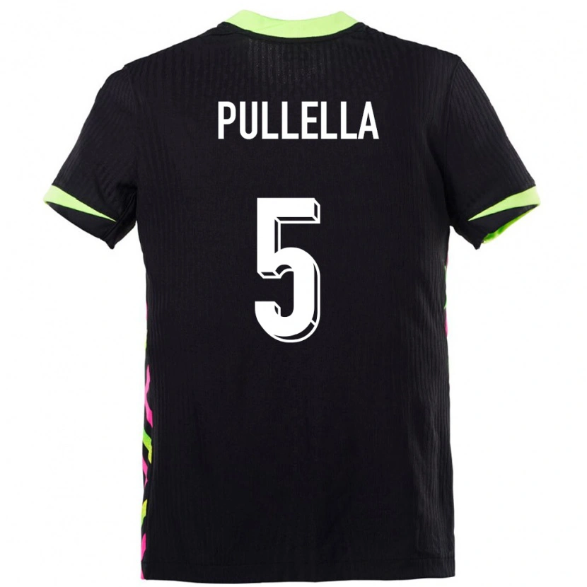 Danxen Uomo Maglia Australia Christian Pullella #5 Blu Scuro Kit Gara Away 24-26 Maglietta