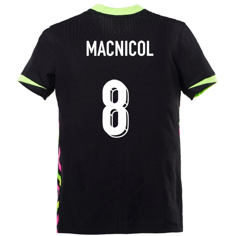 Danxen Uomo Maglia Australia Quinn Macnicol #8 Blu Scuro Kit Gara Away 24-26 Maglietta