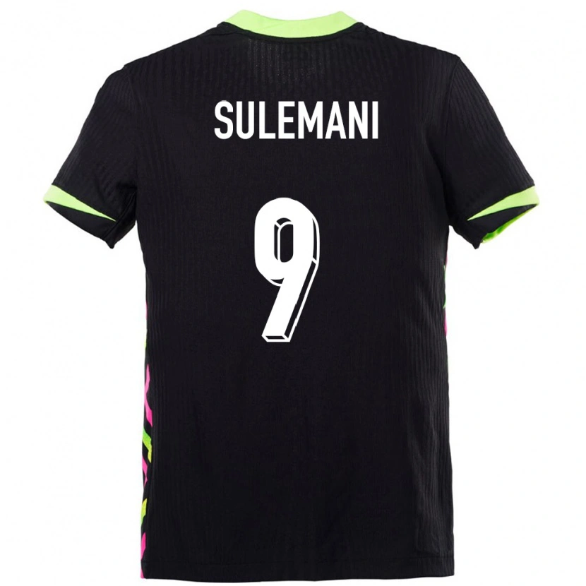 Danxen Uomo Maglia Australia Arion Sulemani #9 Blu Scuro Kit Gara Away 24-26 Maglietta