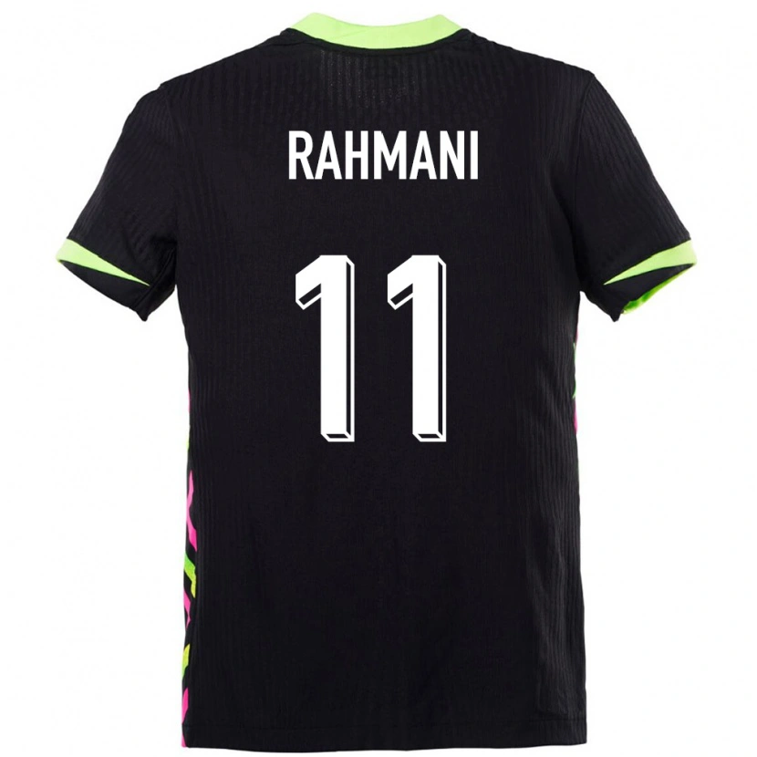 Danxen Uomo Maglia Australia Kavian Rahmani #11 Blu Scuro Kit Gara Away 24-26 Maglietta