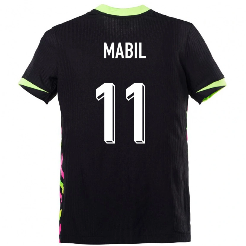 Danxen Uomo Maglia Australia Awer Mabil #11 Blu Scuro Kit Gara Away 24-26 Maglietta