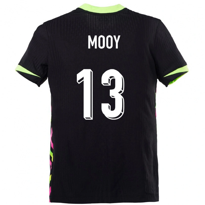 Danxen Uomo Maglia Australia Aaron Mooy #13 Blu Scuro Kit Gara Away 24-26 Maglietta