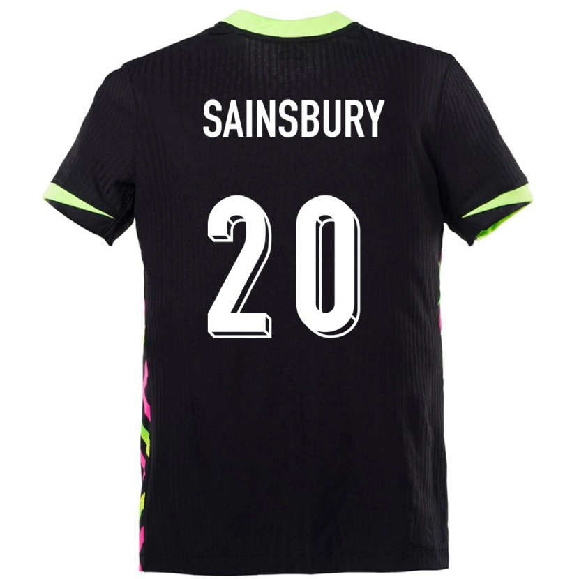 Danxen Uomo Maglia Australia Trent Sainsbury #20 Blu Scuro Kit Gara Away 24-26 Maglietta