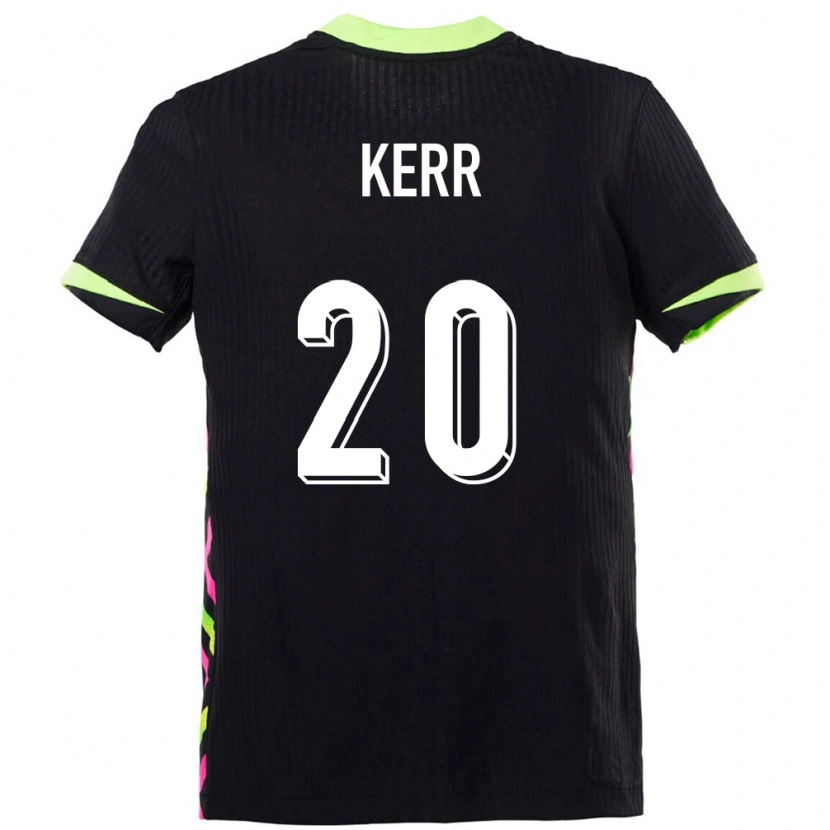 Danxen Uomo Maglia Australia Sam Kerr #20 Blu Scuro Kit Gara Away 24-26 Maglietta