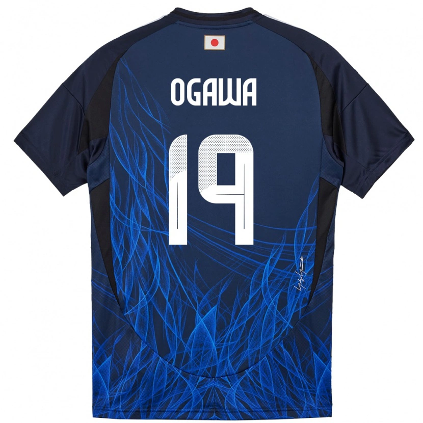 Danxen Donna Maglia Giappone Koki Ogawa #19 Blu Scuro Kit Gara Home 24-26 Maglietta