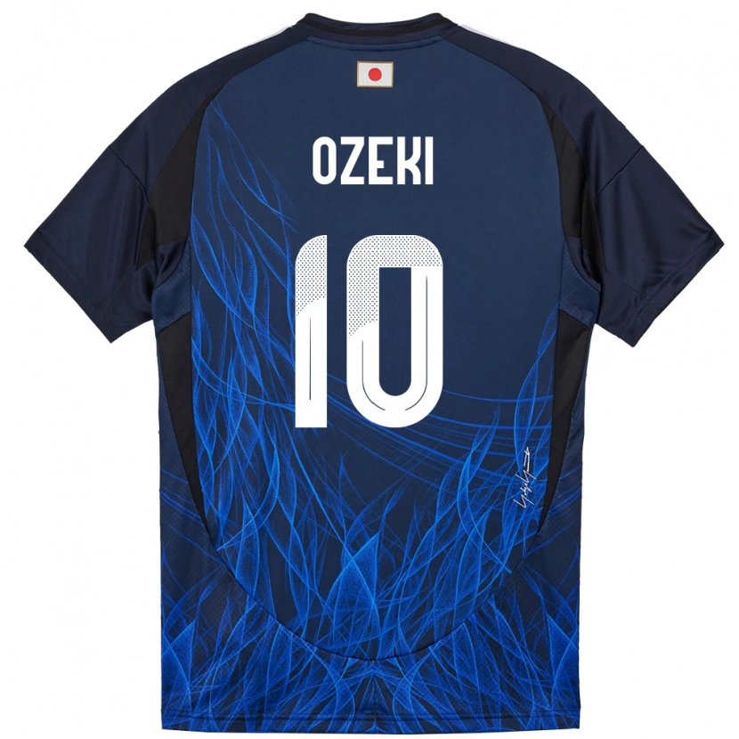 Danxen Donna Maglia Giappone Yuto Ozeki #10 Blu Scuro Kit Gara Home 24-26 Maglietta