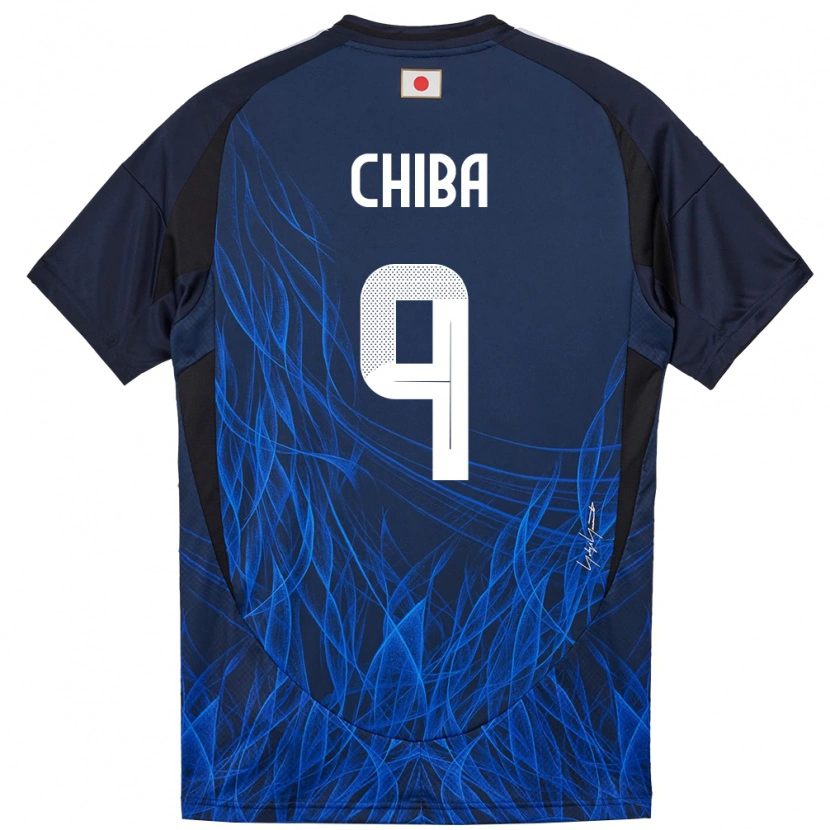 Danxen Donna Maglia Giappone Kanta Chiba #9 Blu Scuro Kit Gara Home 24-26 Maglietta