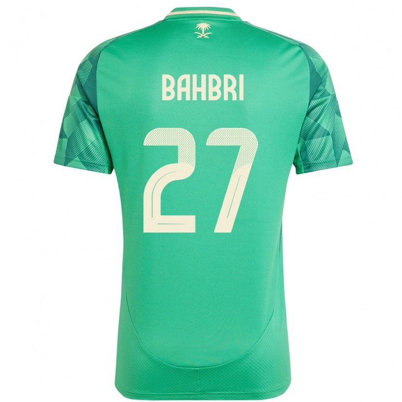 Danxen Donna Maglia Arabia Saudita Hatan Bahbri #27 Verde Kit Gara Home 24-26 Maglietta