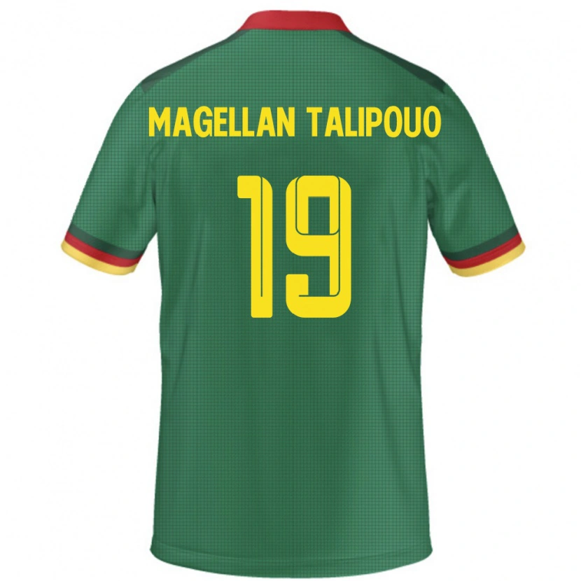 Danxen Donna Maglia Camerun Ghane Magellan Talipouo #19 Verde Kit Gara Home 24-26 Maglietta
