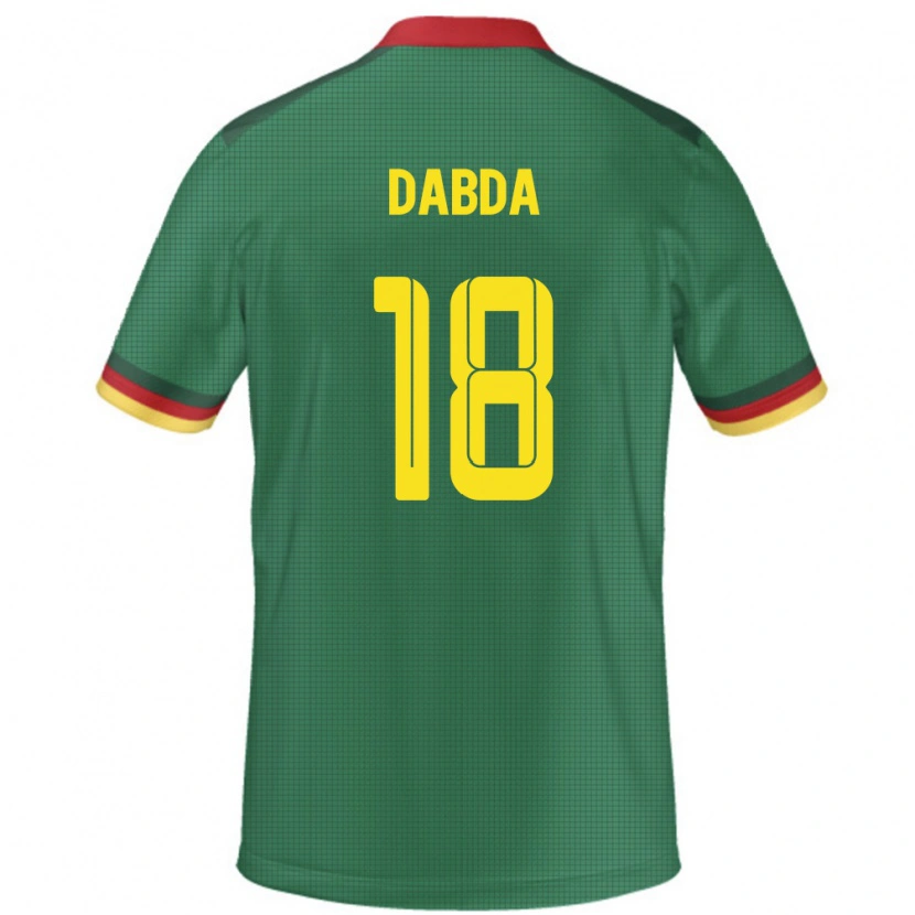 Danxen Donna Maglia Camerun Claudia Dabda #18 Verde Kit Gara Home 24-26 Maglietta